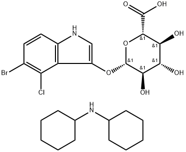 5-溴-4-氯-3-吲哚基-beta-D-葡糖苷酸环己胺盐