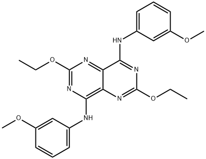 4,8-Bis(m-anisidino)-2,6-diethoxypyrimido[5,4-d]pyrimidine