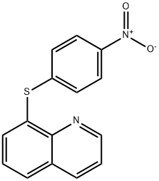 8-(4-nitrophenyl)sulfanylquinoline