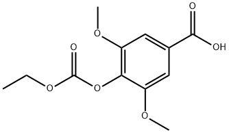 4-乙氧基羰氧基-3,5-二甲氧基苯甲酸