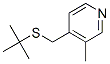 4-(tert-Butylthiomethyl)-3-methylpyridine