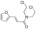 N,N-Bis(2-chloroethyl)-2-furanacrylamide