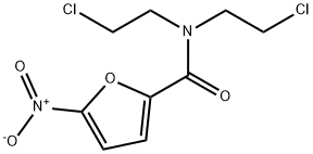 N,N-Bis(2-chloroethyl)-5-nitro-2-furancarboxamide