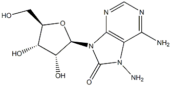 6,7-Diamino-9-β-D-ribofuranosyl-7H-purin-8(9H)-one