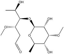 4-O-(6-Deoxy-3-O-methyl-β-D-allopyranosyl)-3-O-methyl-2,6-dideoxy-D-ribo-hexose