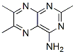 4-Pteridinamine,2,6,7-trimethyl-(9CI)