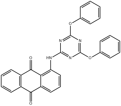 1-[[4,6-Bis(phenoxy)-1,3,5-triazin-2-yl]amino]-9,10-anthracenedione