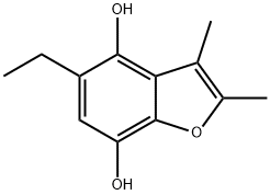 2,3-Dimethyl-5-ethyl-4,7-benzofurandiol