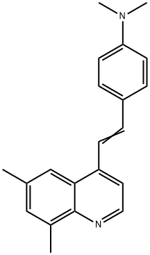 6,8-DIMETHYL-4-(PARA-DIMETHYLAMINOSTYRYL)QUINOLINE