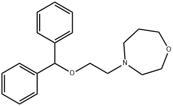 4-[2-(Diphenylmethoxy)ethyl]hexahydro-1,4-oxazepine