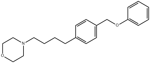 4-[4-[4-(phenoxymethyl)phenyl]butyl]morpholine