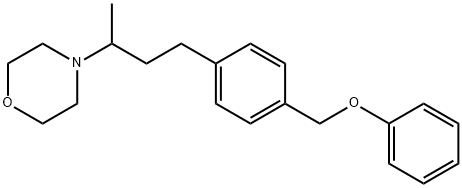 4-[1-Methyl-3-[4-(phenoxymethyl)phenyl]propyl]morpholine