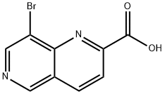 8-溴-1,6-萘啶-2-羧酸