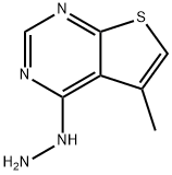 4-肼基-5-甲基噻吩基嘧啶