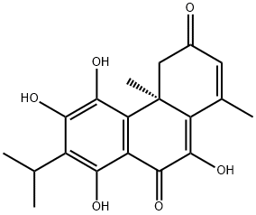 6,11,12,14-Tetrahydroxy-18-nor-3,5,8,11,13-abietapentene-2,7-dione