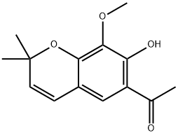 6-Acetyl-7-hydroxy-8-methoxy-2,2-dimethyl-2H-1-benzopyran