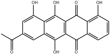 8-Acetyl-5,12-dihydro-1,6,10,11-tetrahydroxynaphthacene-5,12-dione