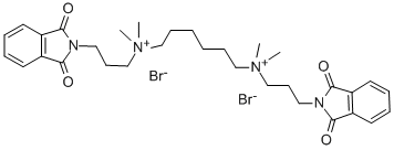 HEXAMETHYLENE-BIS-[DIMETHYL-(3-PHTHALIMIDOPROPYL)AMMONIUM]DIBROMIDE