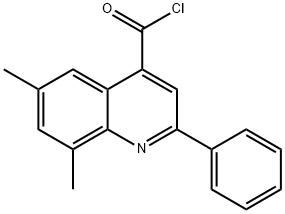 6,8-二甲基-2-苯基喹啉-4-甲酰氯