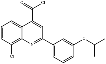 8-氯-2-(3-异丙氧芬基)喹啉-4-甲酰氯