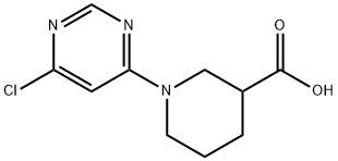 1-(6-氯-嘧啶-4-基)-哌啶-3-羧酸