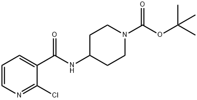 4-[(2-氯-吡啶-3-羰基)-氨基]-哌啶-1-羧酸叔丁基酯