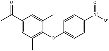 1-[3,5-二甲基-4-(4-硝基苯氧基)苯基]乙酮