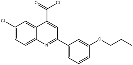 6-氯-2-(3-丙氧芬基)喹啉-4-甲酰氯