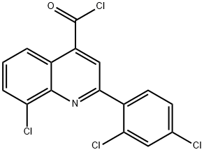 8-氯-2-(2,4-二氯苯基)喹啉-4-甲酰氯