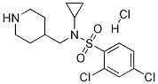 2,4-二氯-N-环丙基-N-哌啶-4-基甲基-苯磺酰胺盐酸盐