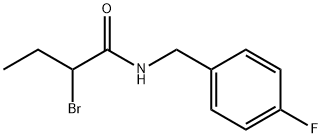 2-溴-N-(4-氟苄基)丁酰胺