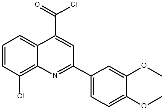 8-氯-2-(3,4-二甲氧苯基)喹啉-4-甲酰氯