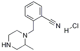 2-(2-甲基-哌嗪-1-基甲基)-苯甲腈盐酸盐