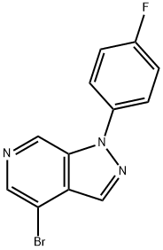 4-溴-1-(4-氟苯基)-1H-吡唑并【3,4-C】吡啶