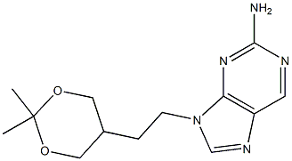 9-[2-(2,2-Dimethyl-1,3-dioxan-5-yl)ethyl]-9H-purin-2-amine