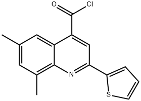 6,8-二甲基-2-(2-噻吩)喹啉-4-甲酰氯