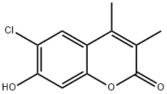 6-氯-7-羟基-3,4-二甲基-香豆素