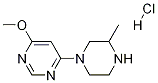 4-甲氧基-6-(3-甲基-哌嗪-1-基)-嘧啶盐酸盐