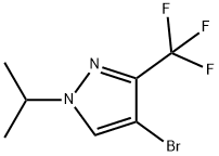 4-Bromo-1-isopropyl-3-(trifluoromethyl)pyrazole