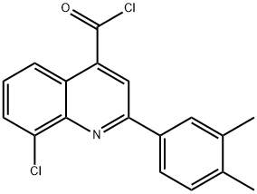 8-氯-2-(3,4-二甲基苯基)喹啉-4-甲酰氯