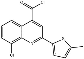 8-氯-2-(5-甲基-2-噻吩)喹啉-4-甲酰氯