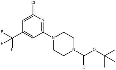 4-(6-氯-4-(三氟甲基)吡啶-2-基)哌嗪-1-羧酸叔丁酯