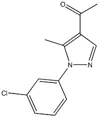 1-[1-(3-chlorophenyl)-5-methyl-1H-pyrazol-4-yl]ethan-1-one