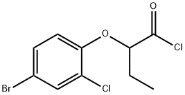 2-(4-溴-2-氯苯氧基)丁酰氯化物