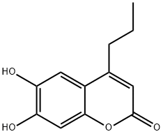 6,7-二羟基-4-丙基-2H-苯并吡喃-2-酮