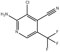 2-Amino-3-chloro-5-(trifluoromethyl)-isonicotinonitrile