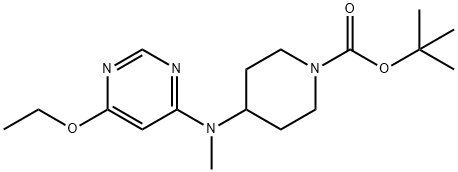 4-[(6-乙氧基-嘧啶-4-基)-甲基-氨基]-哌啶-1-羧酸叔丁基酯