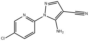 5-amino-1-(5-chloro-2-pyridinyl)-1H-pyrazole-4-carbonitrile