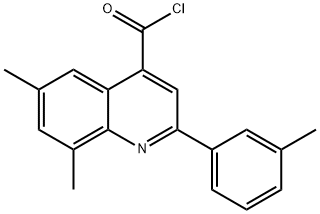 6,8-二甲基-2-(3-甲基苯基)喹啉-4-甲酰氯