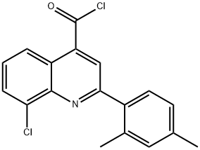 8-氯-2-(2,4-二甲基苯基)喹啉-4-甲酰氯